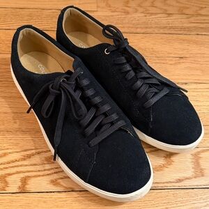 COLE HAAN Grand OS Black Suede 9.5 lace up
